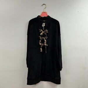 Mineral Washed Sweatshirt Dress - K0672